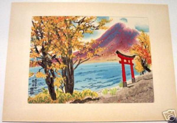 Lake Chuzenjiko in Autumn