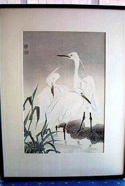 Heron in Rain