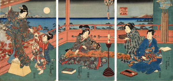 The Musical Interlude at night