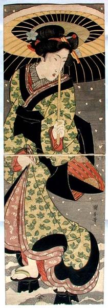 Bijin in the Snow