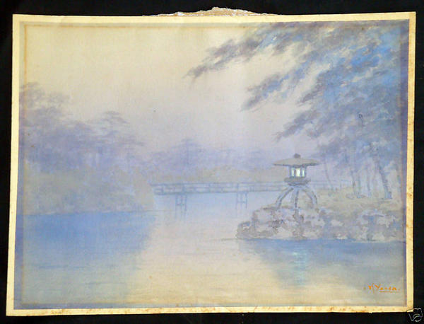 Bridge and Lantern- maybe Arashiyama