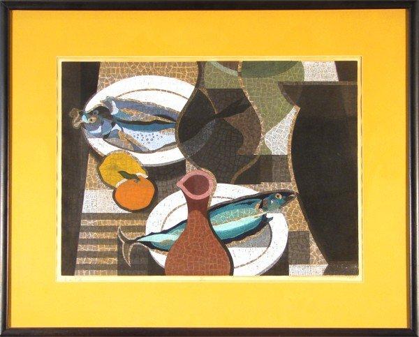 Table Setting With Fish