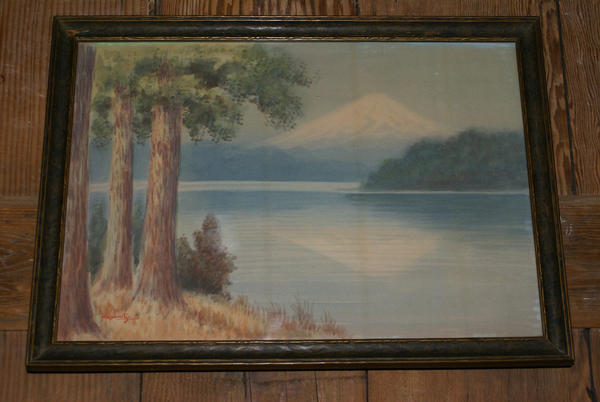 Lake by Mt Fuji