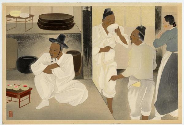 Korean customs, tea house