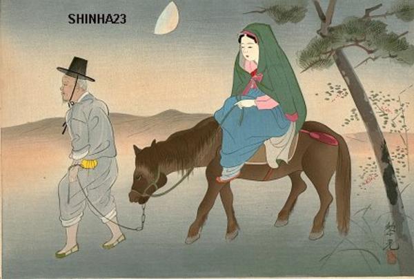 Unknown- night horse ride