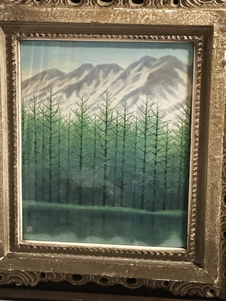 Karamatsu Forest and Mountains