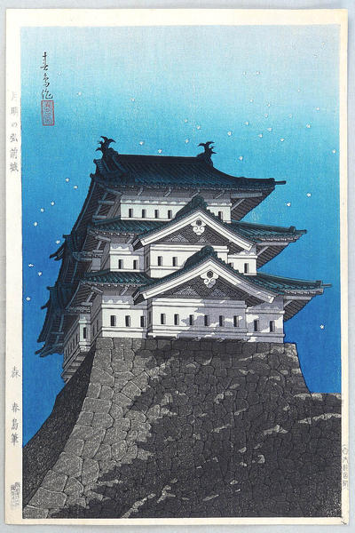 Hirosaki Castle under the Moon