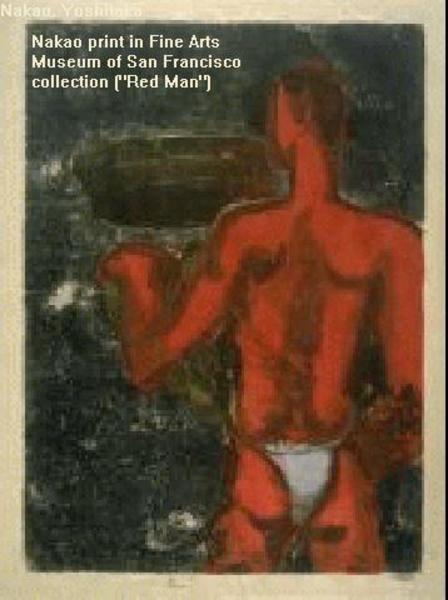 Man Drawn in Red