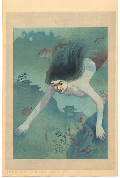 Awabi diver, Mermaid