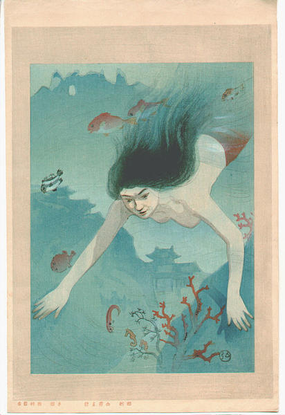 Awabi diver, Mermaid
