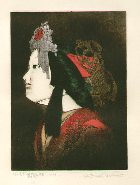 Shizuka Gozen - Bunraku Puppet
