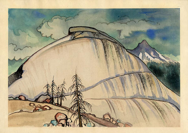 Death Grave's Pass and Tenaya Peak