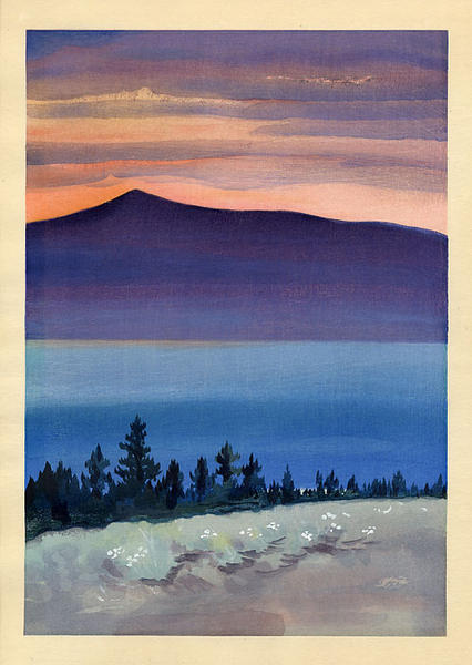 Evening Glow, Mono Lake