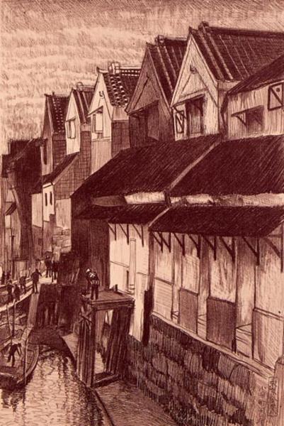 Riverside Alleys of Kobuna-cho
