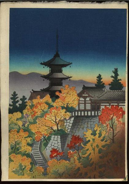 Autumn at Kiyomizu Temple in Kyoto