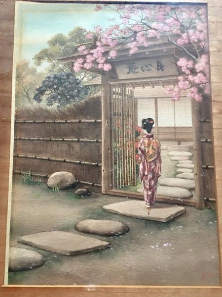 Temple Gate in Spring