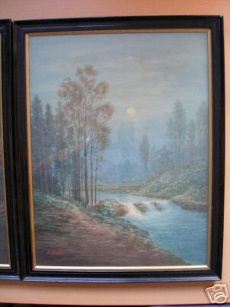 River in moonlight
