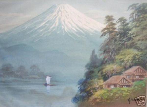 Farmlet by Mt Fuji Lake