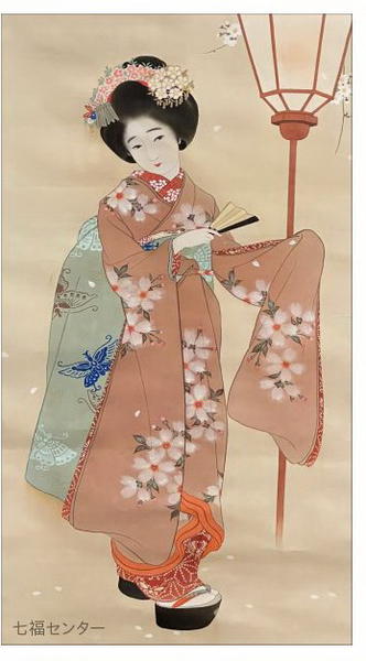 Bijin in the Four Seasons - Spring