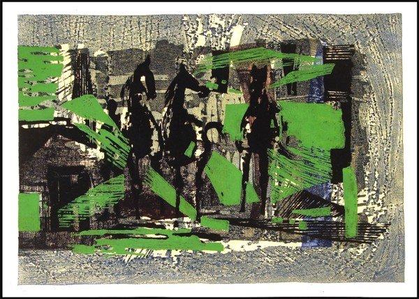 Horses in a Field
