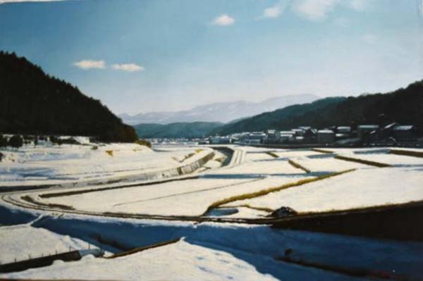 Clear weather after snowfall