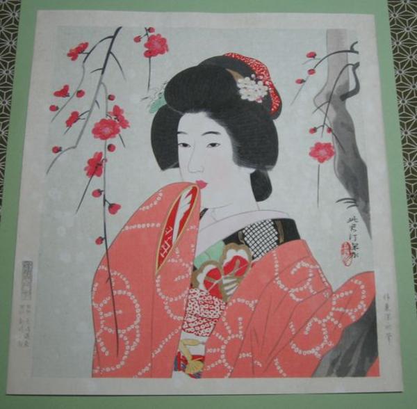 Bijin and Plum Flowers