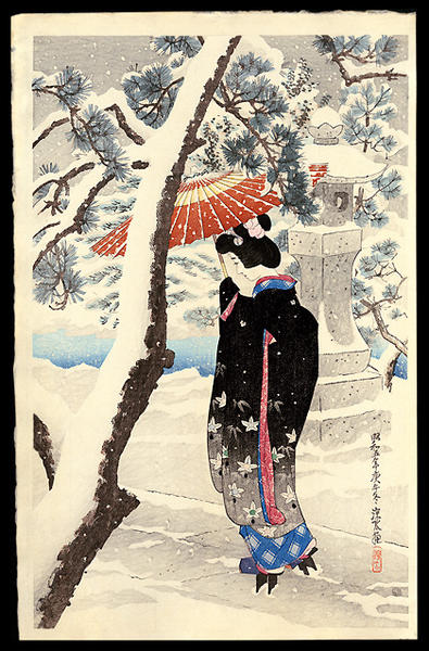 Shrine in Snow