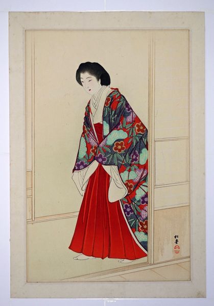 A Court Lady the Meiji Era