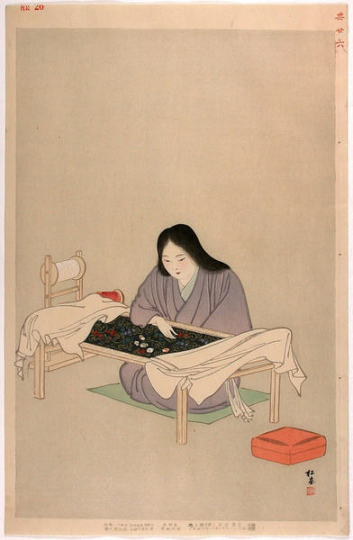 Seamstress of the Hotoku era (1449-1452)