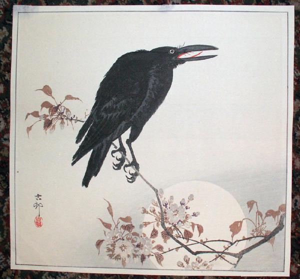 Crow and Moon