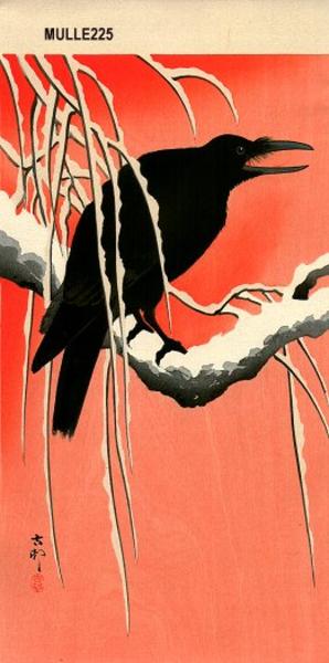 Crow and snow