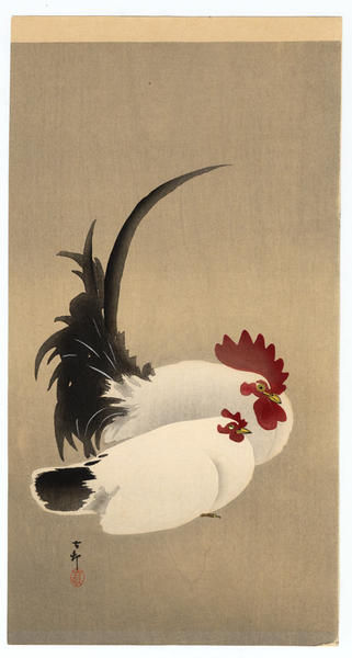 Rooster and Hen