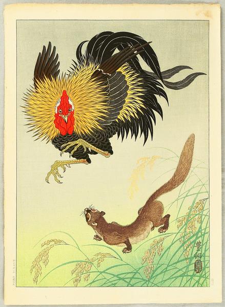 Rooster and Weasel
