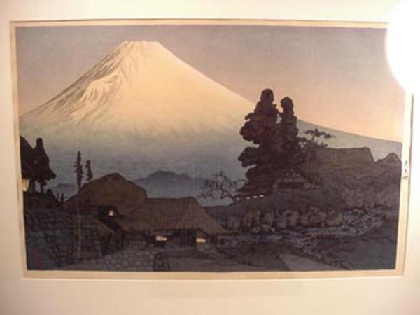 Fuji From Mizukubo, Evening Scene