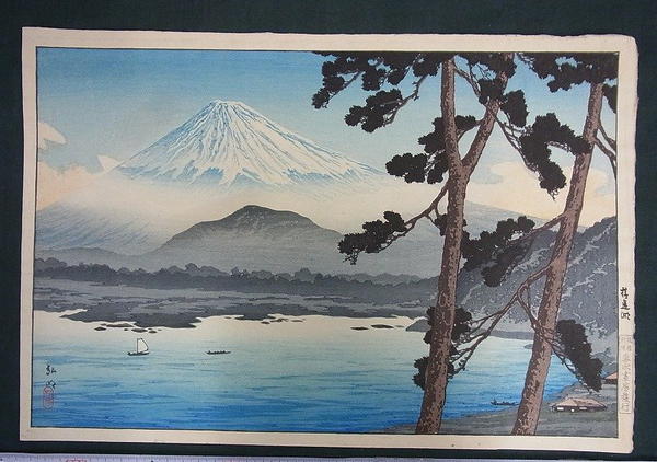 Fuji from Lake Shoji