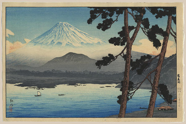 Fuji from Lake Shoji