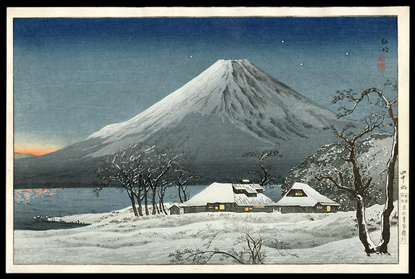 Fuji from Lake Yamanaka