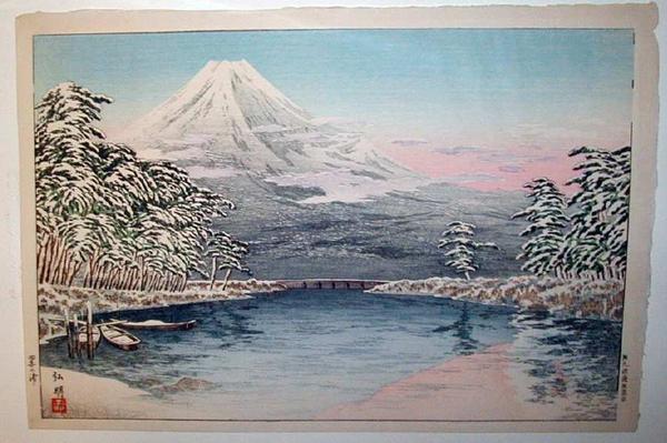 Fuji in Snow