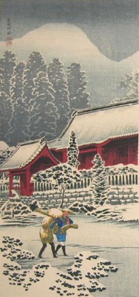 M52- After snow at Hakone Shrine