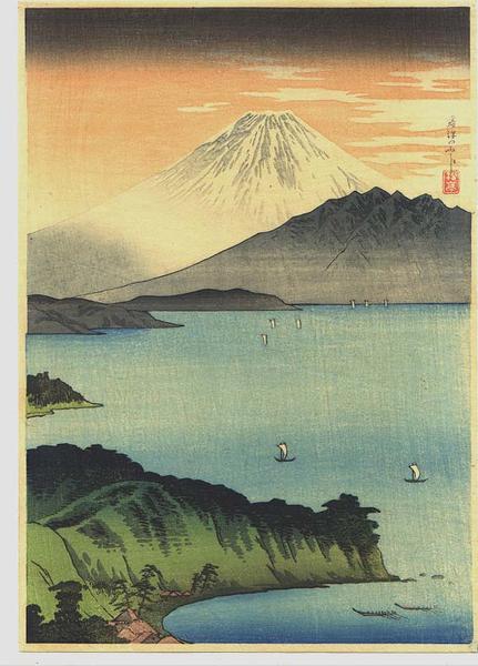 Mt Fuji and Lake Yamanaka