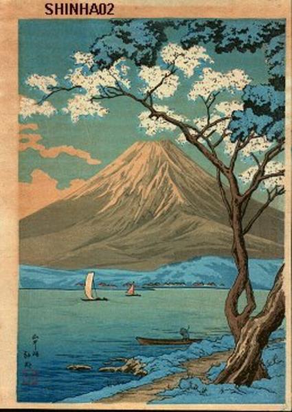 Mt Fuji from Lake Yamamaka