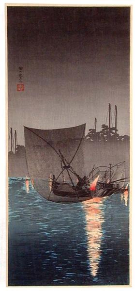 Night Fishing at Tsukuda