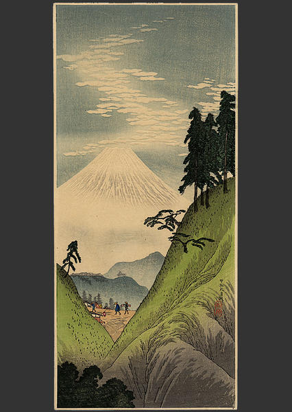 View of Fuji at Inuma Ridge in Koshu