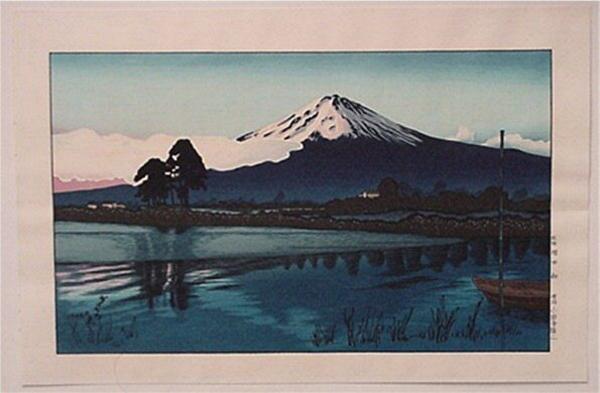 Mt Fuji and Lake
