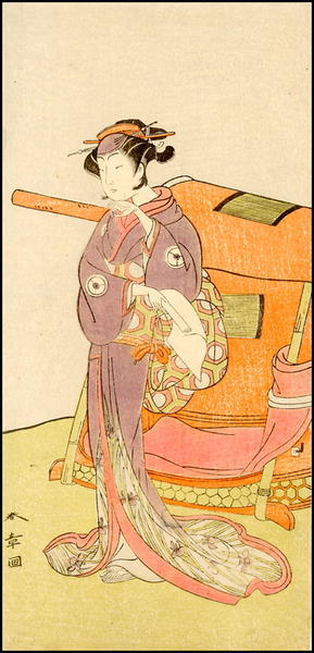 Iwai Hanshiro IV as a young beauty