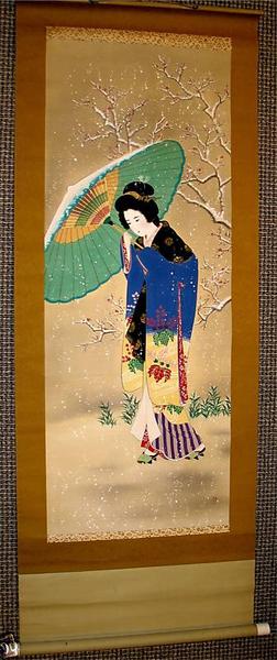 Bijin in Snow