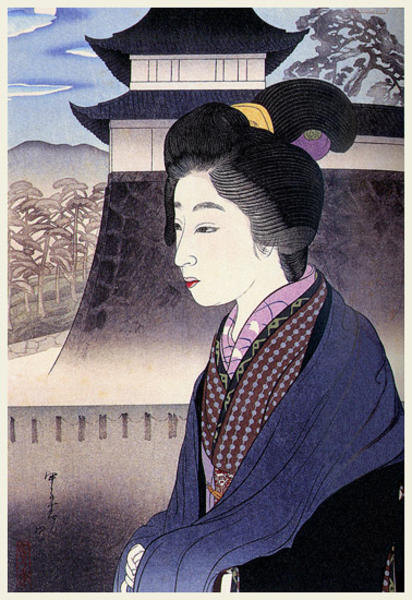 Moon at Nijo Castle