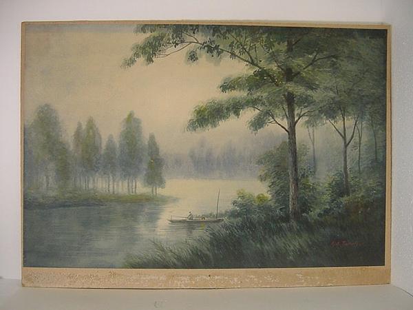 Fishing on river
