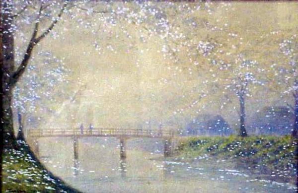 Landscape Cherry Blossoms