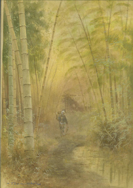 Bamboo and pilgrim